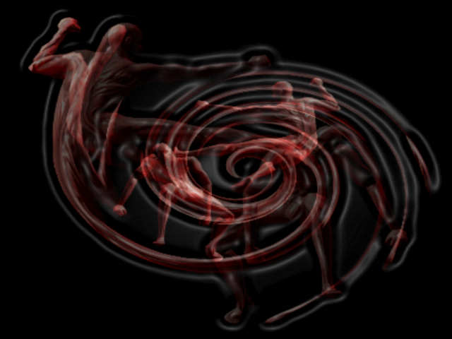 Distorted swirl
